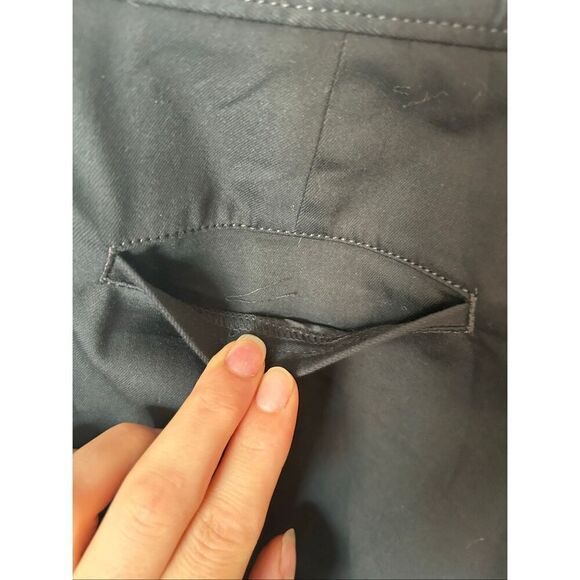 Express black ankle sailor style pants size 8R NWT - Picture 6 of 6